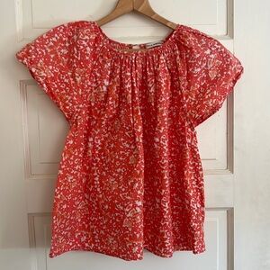 Ulla Johnson butterfly sleeved top